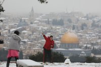 снимка 4 Сняг в Ерусалим (Снимки)