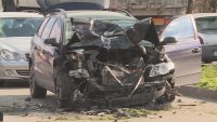 снимка 6 Тежка катастрофа с челен удар затрудни трафика във Варна (СНИМКИ)