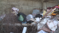 Отпадъци са се натрупали край свлачище до Варна