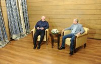 снимка 5 6-часова среща: Путин кара шейна, обядва и се разходи с Лукашенко