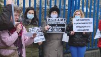 Медицински сестри и санитари от Варна с флашмоб в подкрепа на протеста в София