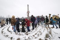снимка 3 Руснаците изпратиха зимата с ритуала Масленица (Снимки)