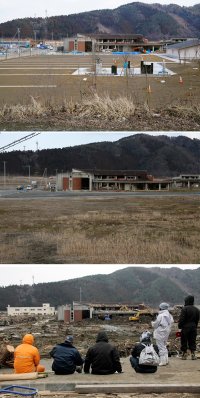 снимка 7 Тъжен спомен в Япония - 10 години от бедствието във Фукушима (Снимки)
