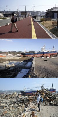 снимка 3 Тъжен спомен в Япония - 10 години от бедствието във Фукушима (Снимки)
