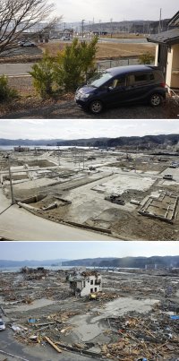 снимка 9 Тъжен спомен в Япония - 10 години от бедствието във Фукушима (Снимки)