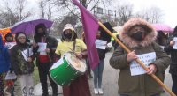 Самодейци и членове на читалища излязоха на протест в Ловеч
