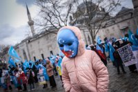 Уйгури протестират в Истанбул срещу визита на китайски министър в Турция