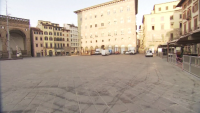 Улиците на Флоренция опустяха