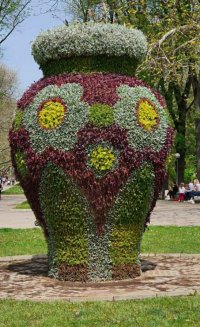 Над 30 000 цветя "облякоха" една от емблемите на Русе