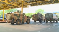 Част от военния конвой на НАТО обърка пътя, докато преминаваше през България