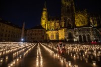 30 000 свещи в памет на жертвите на COVID-19 в Чехия