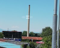 Взривиха 75-метров комин в Пловдив (ВИДЕО)