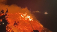 Издадена е заповед за евакуация в Калифорния заради разрастващ се пожар