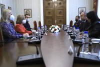 Президентът Радев се срещна със здравния еврокомисар (СНИМКИ)