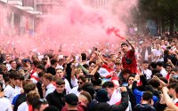 снимка 38 Футболът се завърна у дома, Англия е на финал на Евро 2020