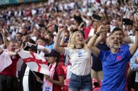 снимка 27 Футболът се завърна у дома, Англия е на финал на Евро 2020