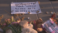 Протест в Братаница след блъснатото и убито 8-годишно момиче
