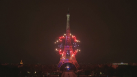 Пищни фойерверки осветиха небето над Париж