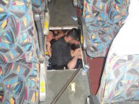 Задържаха шестима незаконни имигранти в микробус на "Капитан Андреево" (Снимки)