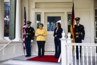 снимка 3 Ангела Меркел с последна визита в Белия дом