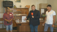 Слаба избирателна активност в село Зорница, Хасковско