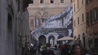Нова атракция в Рим - стенопис на Палацо Фарнезе