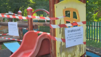 Опасни детски площадки в Сливница