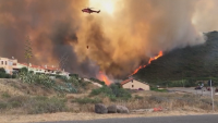Италия поиска помощ от ЕС за огромния пожар на остров Сардиния