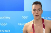 Калоян Левтеров отпадна в сериите на 200 метра гръб в Токио