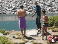 Проверяват сигнала за туристи, къпали се в езеро Окото в парк "Рила"