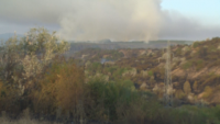 Над 1000 декара иглолистни гори са изгорели при пожара в Перник