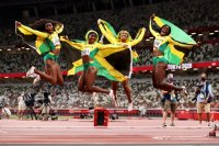 Ямайската щафета при жените се завърна на олимпийския връх