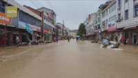 Червен код в 5 града в провинция Хубей заради проливните дъждове