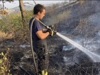 Три пожара са бушували в Бургаско