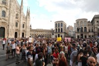 Масови протести срещу "зеления" пропуск в Италия