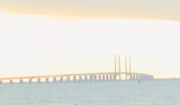Уникален мост свързва Дания и Швеция
