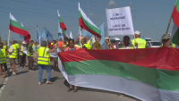 Работници на "Автомагистрали - Черно море" протестират в Шумен, Русе и Бургас