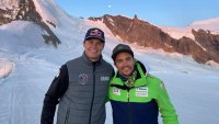 Алберт Попов с успешен лагер в Швейцария, тренира с най-добрите алпийци в света