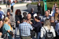 Протест срещу мерките за справяне с ковид кризата в София