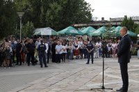 снимка 2 Президентът участва в тържествата за празника на град Съединение (СНИМКИ)