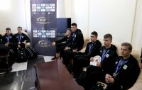 Росен Барчовски посрещна медалистите от Световното по волейбол за юноши