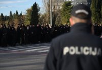 Протести в Черна гора заради интронизацията на митрополит Йоаникий