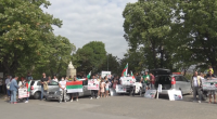 Жители отново протестираха срещу кариерата за добив на инертни материали в Белащица