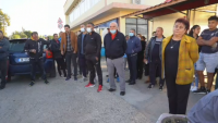 Жителите на село Долни Цибър излязоха на протест заради честото спиране на тока