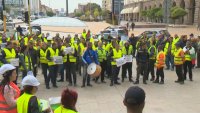 Пътностроителните фирми излязоха на национален протест заради неизплатени заплати