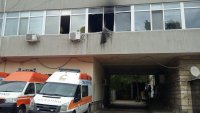 Пожар горя в Центъра за спешна помощ във Варна