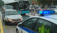 В лошото време: Три катастрофи станаха тази сутрин на пловдивски булевард