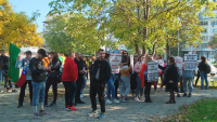 Ресторантьори излязоха на протест в Пловдив заради зеления сертификат