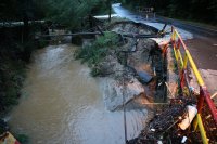 снимка 1 Тежки наводнения в почти цяла Гърция, щетите са сериозни (Снимки)