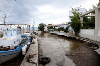 снимка 4 Тежки наводнения в почти цяла Гърция, щетите са сериозни (Снимки)